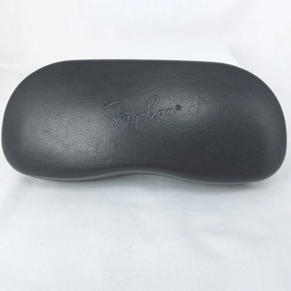Ray-Ban Black Hard Side Aviator Clamshell Eyeglass Sunglass 6.5